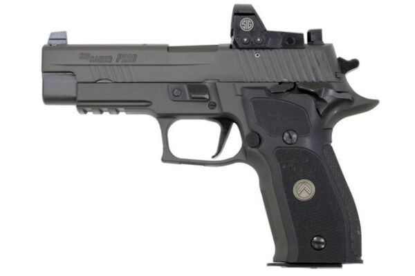 Sig Sauer P226 Legion SAO 9mm Centerfire Pistol with ROMEO1 Reflex Sight