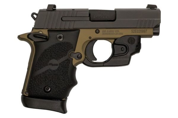 Sig Sauer P938 Desert Bronze Two-Tone 9mm with Sig Lima-38 Laser