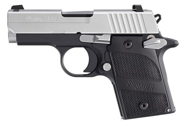 Sig Sauer P938 Two-Tone Aluminum 9mm Centerfire Pistol with Ambi Safety