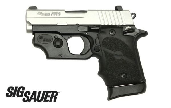 Sig Sauer P938 Two-Tone 9mm Centerfire Pistol with Sig Laser