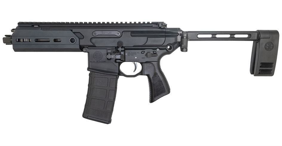 Sig Sauer MCX Rattler 5.56 NATO Pistol with SIG PCB Folding Brace For ...