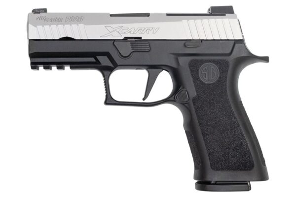Sig Sauer P320 X-Carry 9mm 17-Round Pistol Two-Tone with Stainless Slide and Black Frame