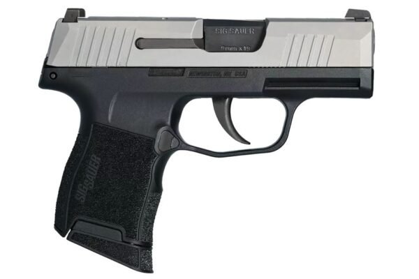 Sig Sauer P365 9mm Micro Compact Two-Tone Striker-Fired Pistol with Contrast Sights