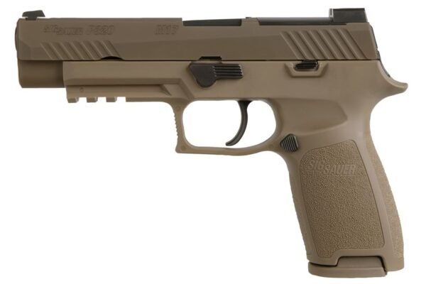 Sig Sauer P320 M17 9mm Full-Size Flat Dark Earth (FDE) Pistol (One Mag Included)