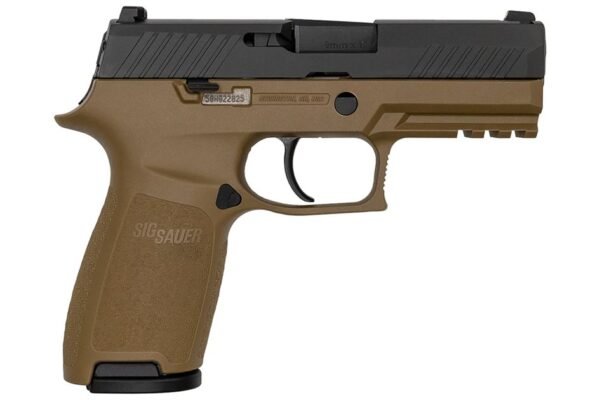 Sig Sauer P320 Copperhead Carry 9mm Pistol with Black/FDE Two-Tone Finish