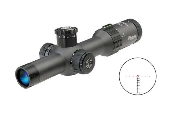 Sig Sauer TANGO4 1-4x24mm Riflescope with 5.56/7.62 Horseshoe Dot Reticle