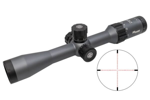 Sig Sauer TANGO6 2-12x40mm FFP Illuminated MRAD Reticle